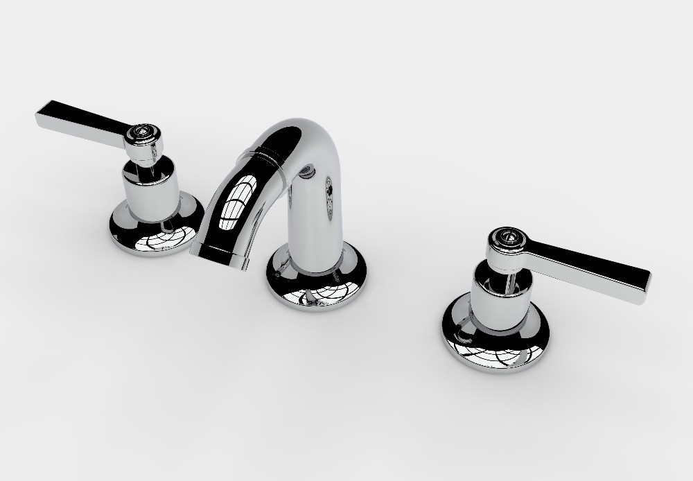 Three hole tap set for bidet 